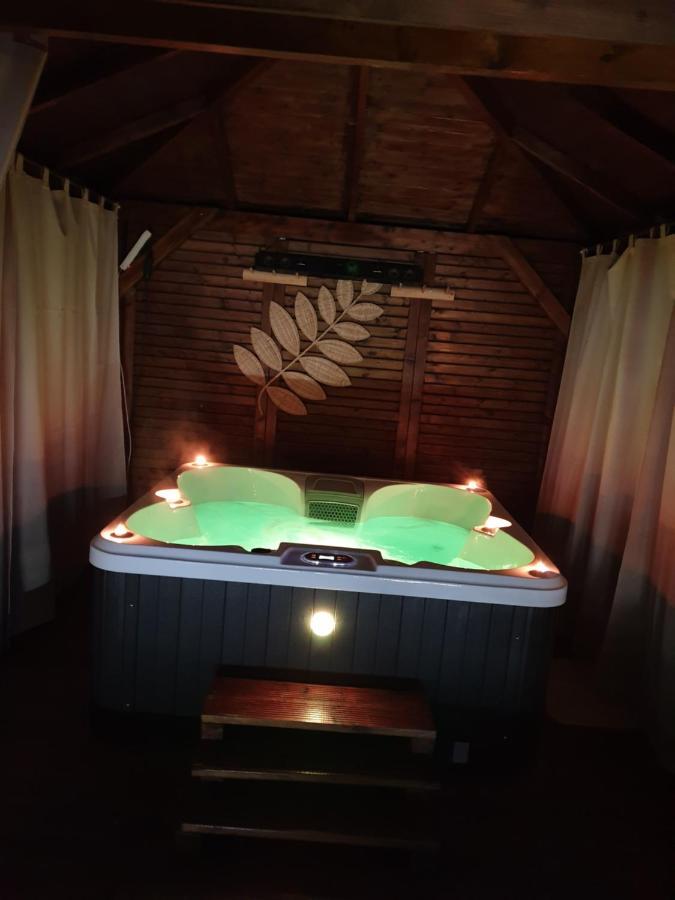 Villa Les Mini-Chaumieres Saint-Martin-Saint-Firmin Esterno foto